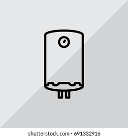 Geyser Icon Flat.