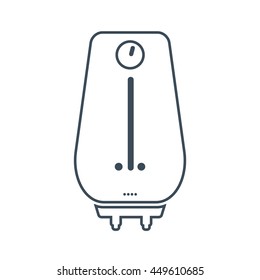 Geyser Icon Isolated on White Background.vector illustration icon