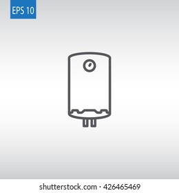  Geyser Icon Vector