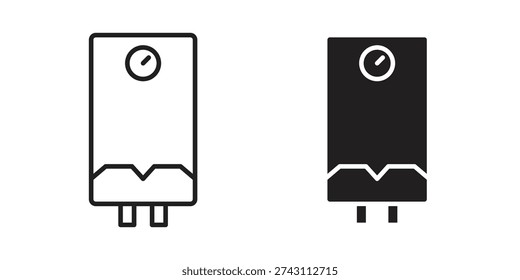 Geyser icon. Vector Isolated Illustration for web design.