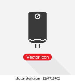Geyser Icon,Boiler Icon Vector Illustration Eps10