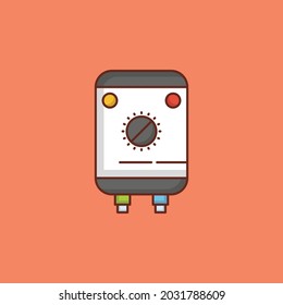 geyser Vector illustration on a transparent background. Premium quality symbols. Vector Line Flat color  icon for concept and graphic design.
