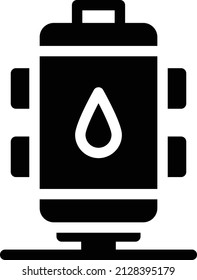 geyser Vector illustration on a transparent background. Premium quality symbols. Glyphs  vector icon for concept and graphic design.