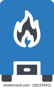 ilustración del vector geyser en un fondo transparente.Símbolos de calidad premium.Icono vector glifos para el concepto y el diseño gráfico.