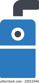 ilustración del vector geyser en un fondo transparente.Símbolos de calidad premium.Icono vector glifos para el concepto y el diseño gráfico.