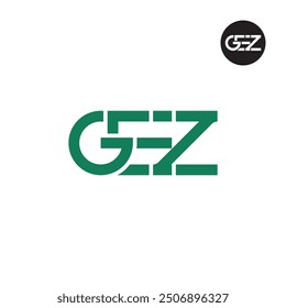 GEZ-Logo-Buchstabe Monogramm Design