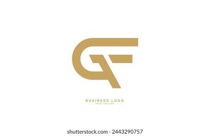 GF, FG, G, F, Abstract Letters Logo Monogram