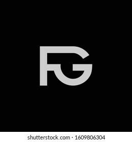 GF or FG logo and icon designs