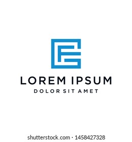 GF FG Logo Monogram Icon Vector Template