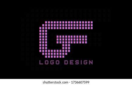 GF FG Logo Monogram Icon Vector Template
