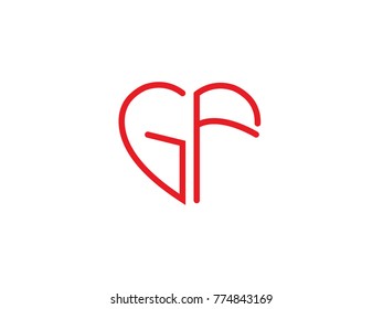GF Initial love icon