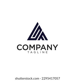 GF letter vector logo design