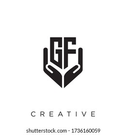 Gf Logo Design Vector Icon Symbol