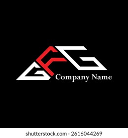 GFG logo design, GFG simple and modern logo. GFG luxurious alphabet design  