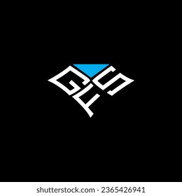 Diseño vectorial del logotipo de la letra GFS, logotipo sencillo y moderno de GFS. Diseño de alfabeto lujoso GFS  
