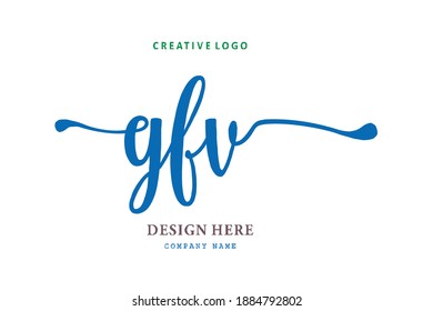 GFV lettering logo is simple, easy to understand and authoritative