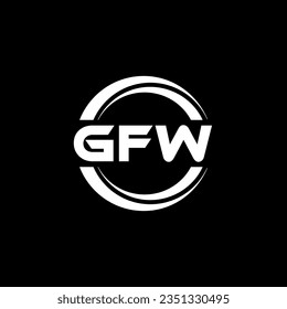 GFW Logo Design, Inspiration for a Unique Identity. Modern Elegance and Creative Design. Watermark Your Success with the Striking this Logo.