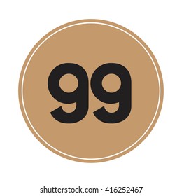 gg brown letters ,abstract background logo, design identity in circle, alphabet letter