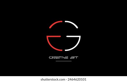 GG, G abstract letters logo monogram