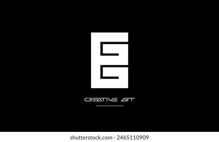 GG, G abstract letters logo monogram