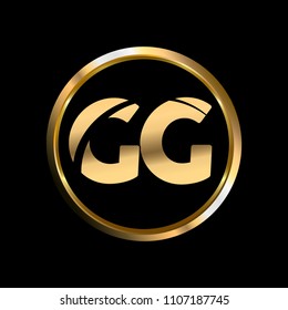 gold gg logo