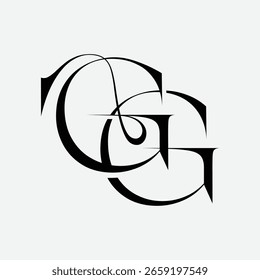 Logo-Design für Anfangsbuchstaben