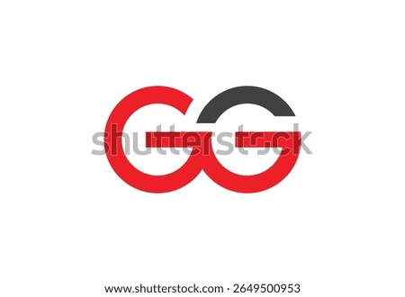 GG Latter Logo Design. Vector Design