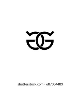 gg letter logo