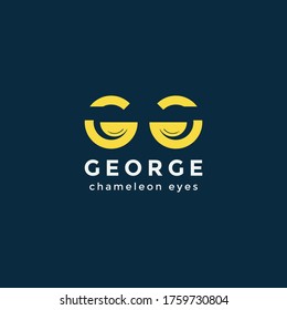 Diseño del logotipo de la letra GG. Letras iniciales icono del logotipo de GG. Letra abstracta GG 