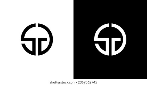 Diseño monograma del logotipo de la letra GG. adecuado para cualquier empresa o marca con sus iniciales.