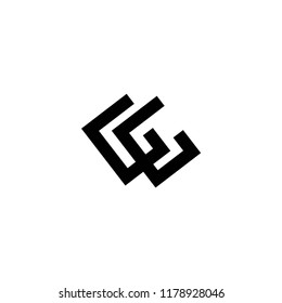 Gg Letter Logo Vector Stock Vector (Royalty Free) 1178928046 | Shutterstock