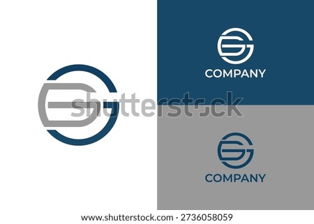GG logo in a creative way