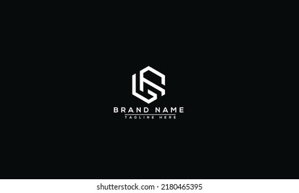 GG Logo Design Template Vector Graphic Branding Element.