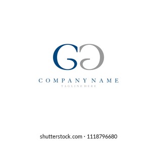 GG logo design unique