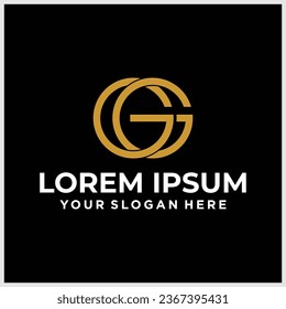 GG logo unique for different projects.