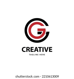 GG-Logo-Design-Vorlage