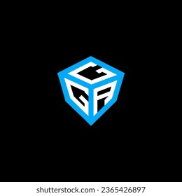 Diseño vectorial del logotipo de la letra GGA, logotipo GGA sencillo y moderno. Diseño de alfabetos lujosos GGA  