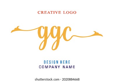 GGC lettering logo is simple, easy to understand and authoritative