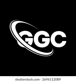 GGC logo. GGC letter. GGC letter logo design. Initials GGC logo linked with circle and uppercase monogram logo. GGC-typography for technology, business and real estate brand.