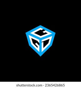 GGD letter logo vector design, GGD simple and modern logo. GGD luxurious alphabet design  
