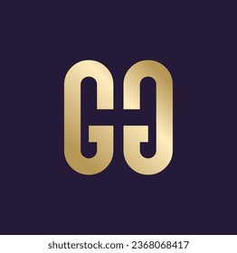 Letras iniciales de marca GGH con icono de color dorado.