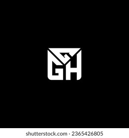 Diseño vectorial del logotipo de la letra GGH, logotipo simple y moderno GGH. Diseño de alfabetos lujosos GGH  