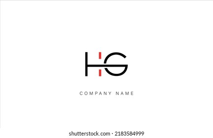 Gh Hg Alphabet Letters Logo Monogram Stock Vector (Royalty Free ...