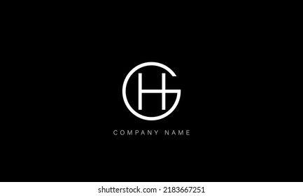 Gh Hg Alphabet Letters Logo Monogram Stock Vector (Royalty Free ...