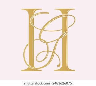 GH, HG, logo GH ,Letter GH,monogram GH, vector, logo, Wedding Monogram Initials, Wedding Logo, Wedding Monogram,Logo Design, calligraphy,letters,alphabet