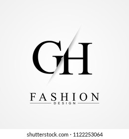 GH Letter logo icon