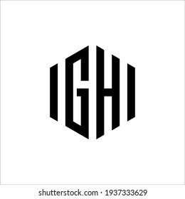 Logo-Design-Vektorsymbol von GH