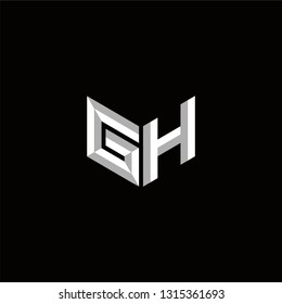 GH Logo Letter initial Designs Templete