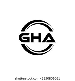 GHA Logo Design, Inspiration for a Unique Identity. Modern Elegance and Creative Design. Watermark Your Success with the Striking this Logo.