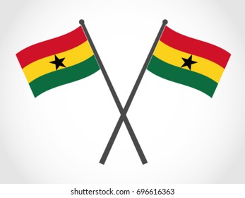 Ghana Cross Flag